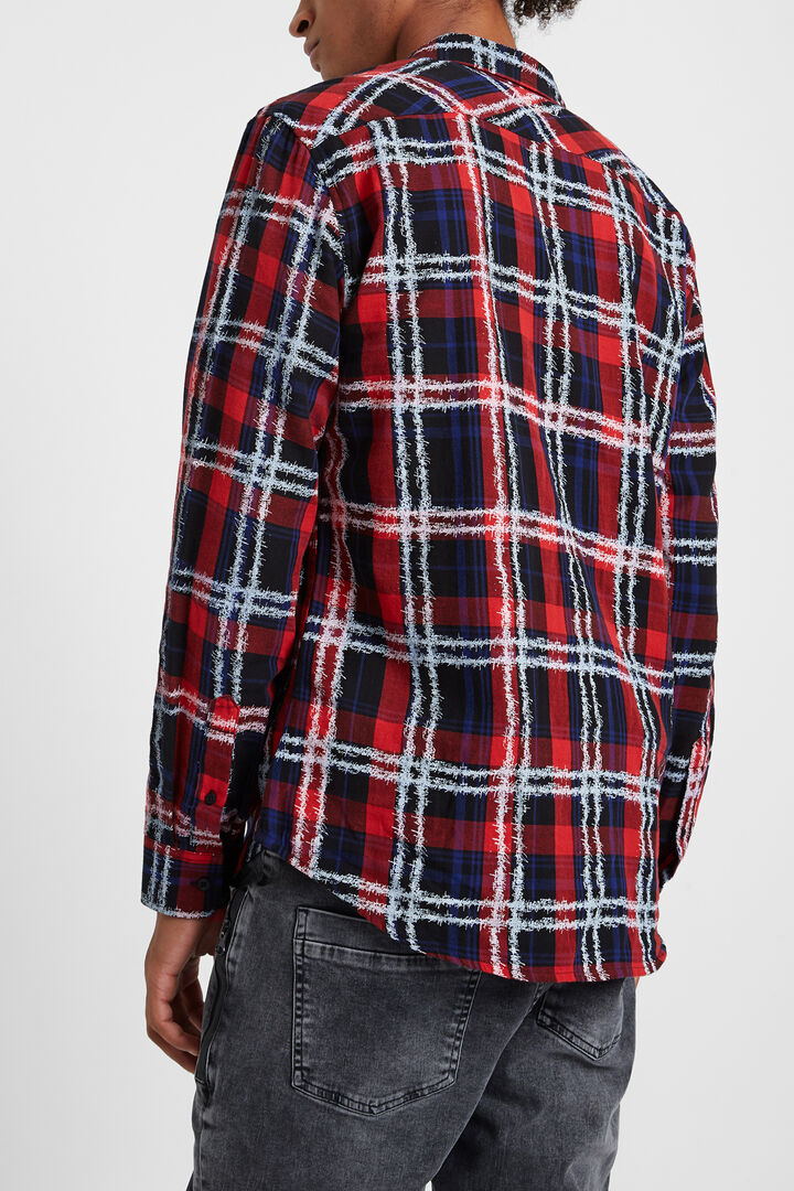 Langärmeliges Karohemd im Regular Fit | Desigual