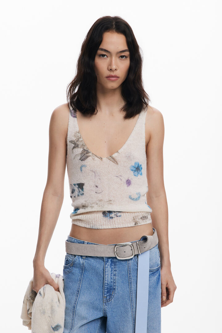 Suede-effect belt | Desigual