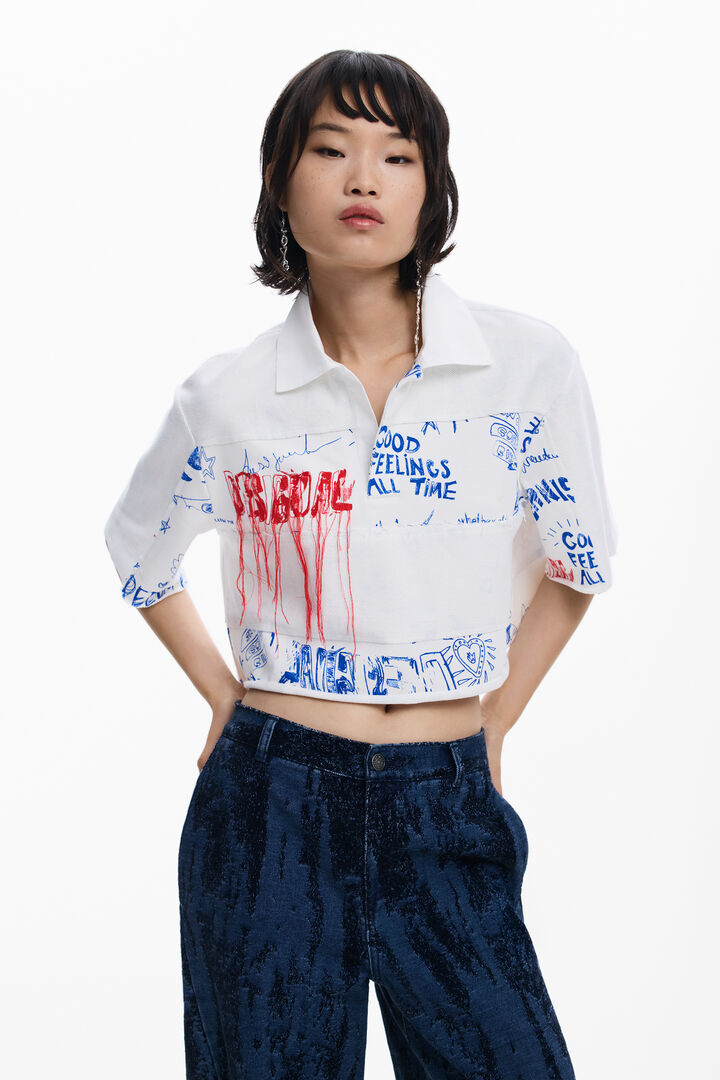 Polo crop | Desigual