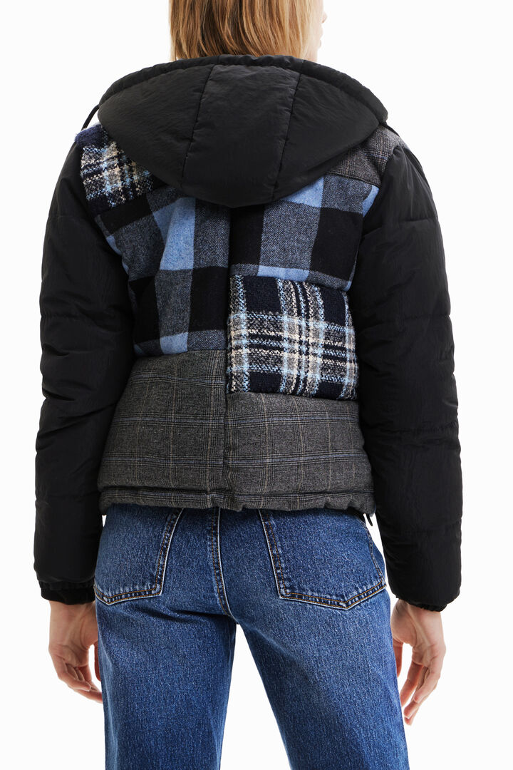 Jaqueta curta padded patch | Desigual