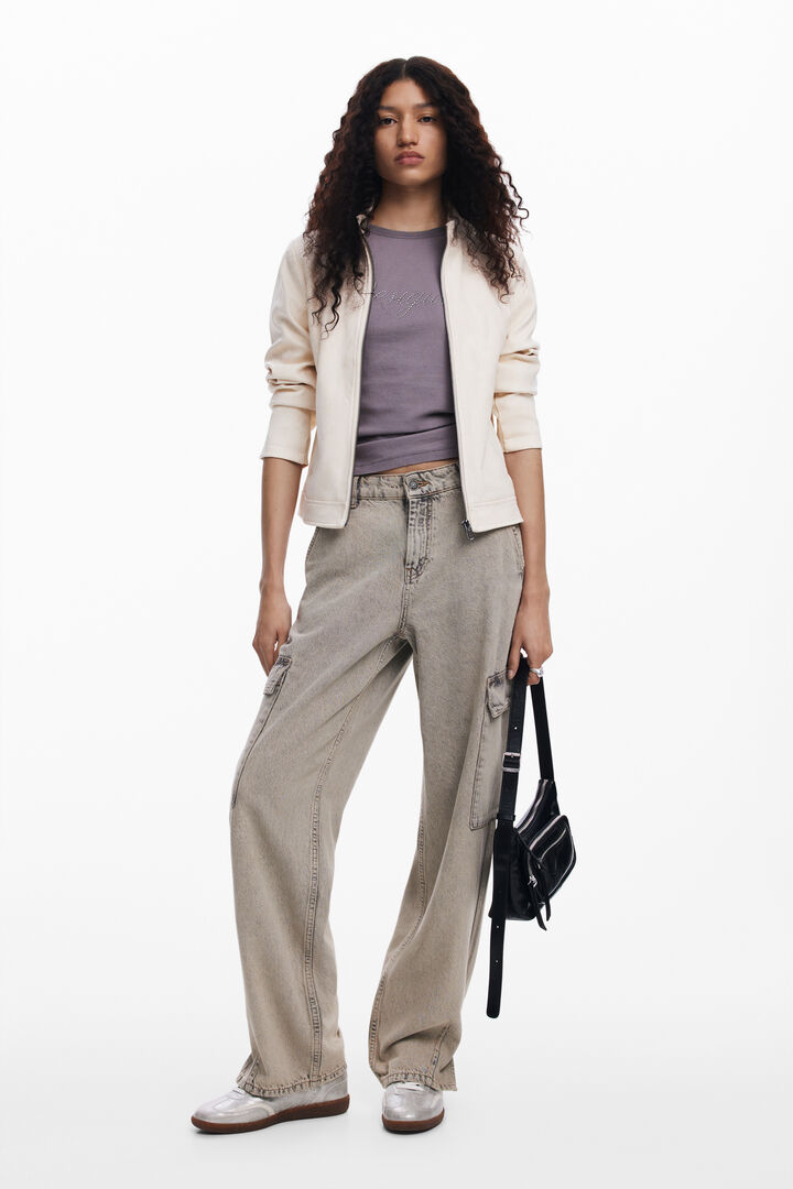 Slim biker jacket | Desigual