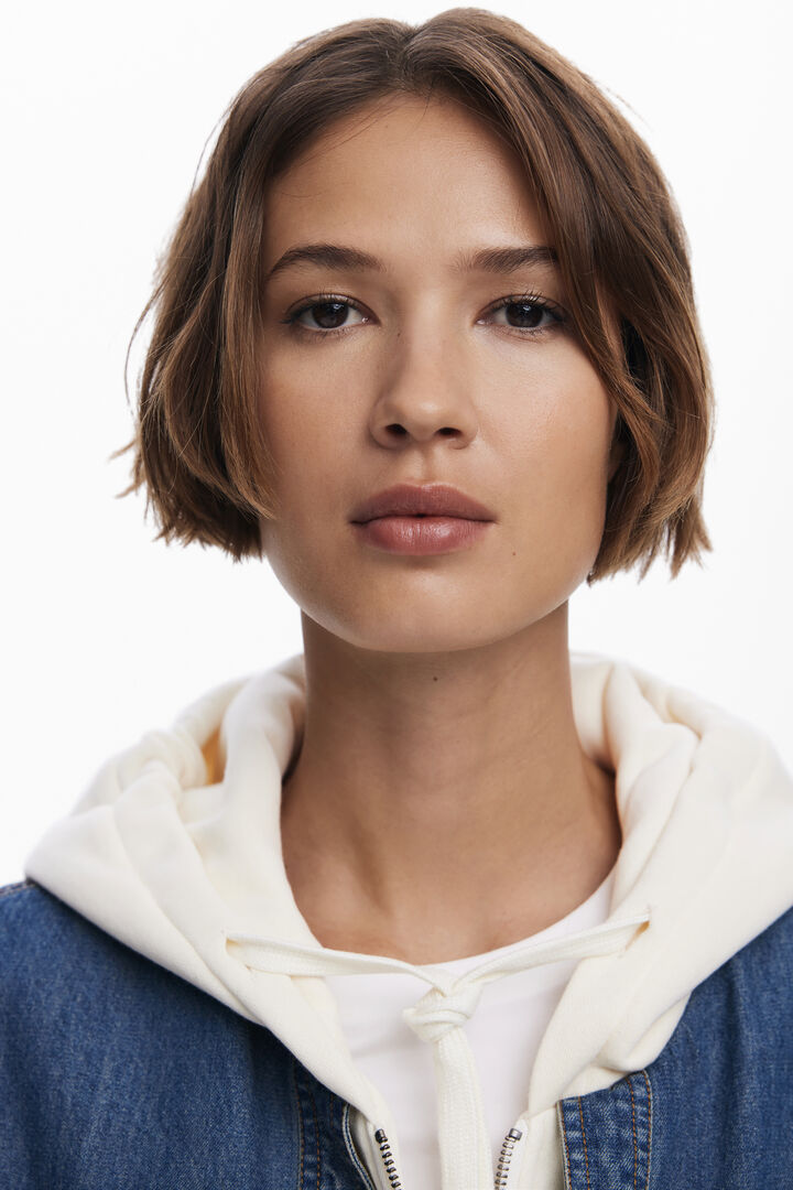 Kombiniertes Denim-Sweatshirt | Desigual