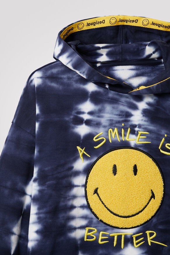 Tie-dye Smiley®  sweatshirt | Desigual