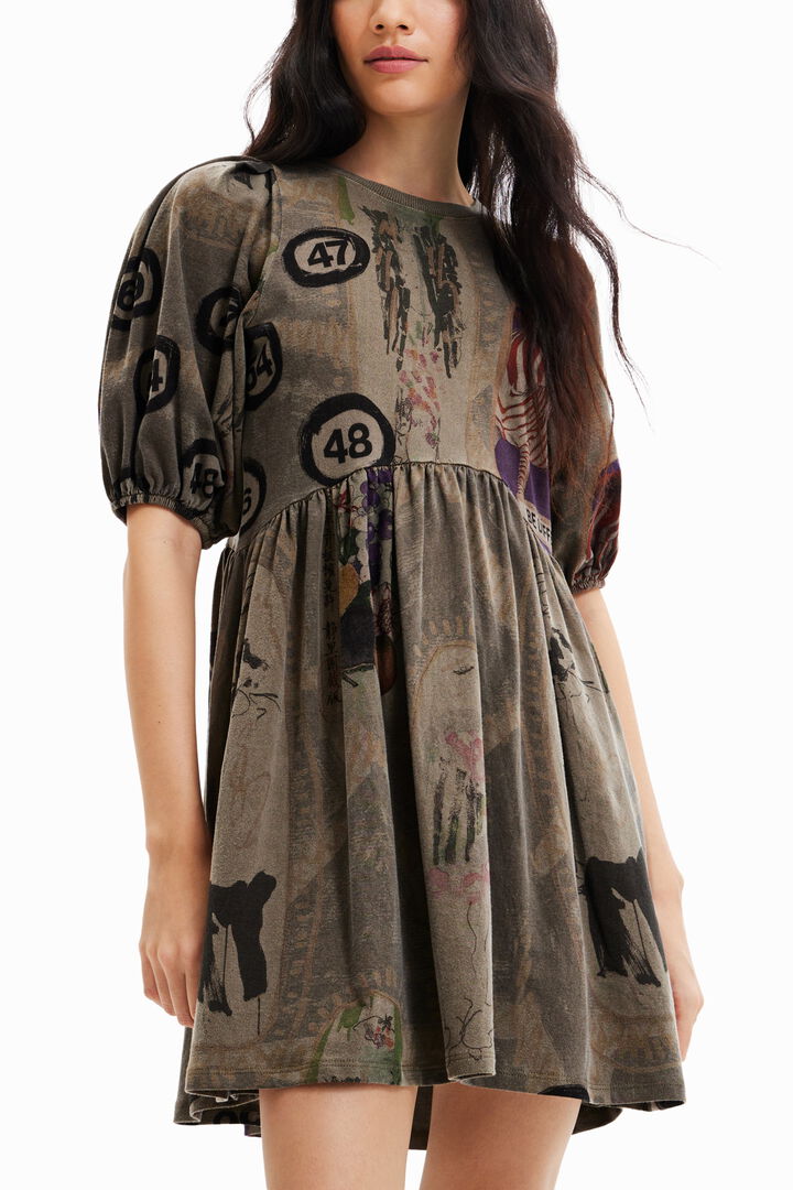 Short boho dress | Desigual