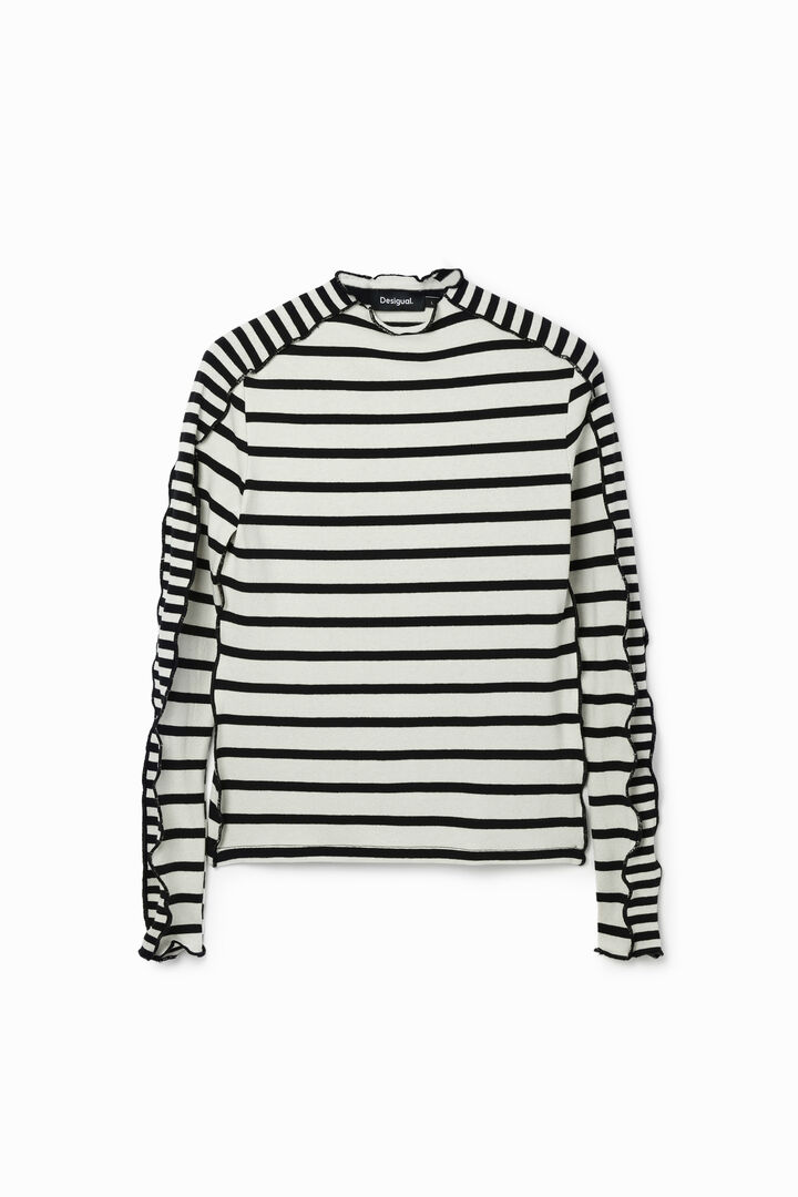 Maglietta patch righe | Desigual