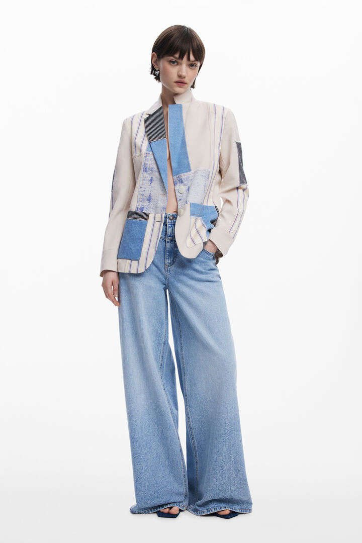 Blazer patchwork | Desigual