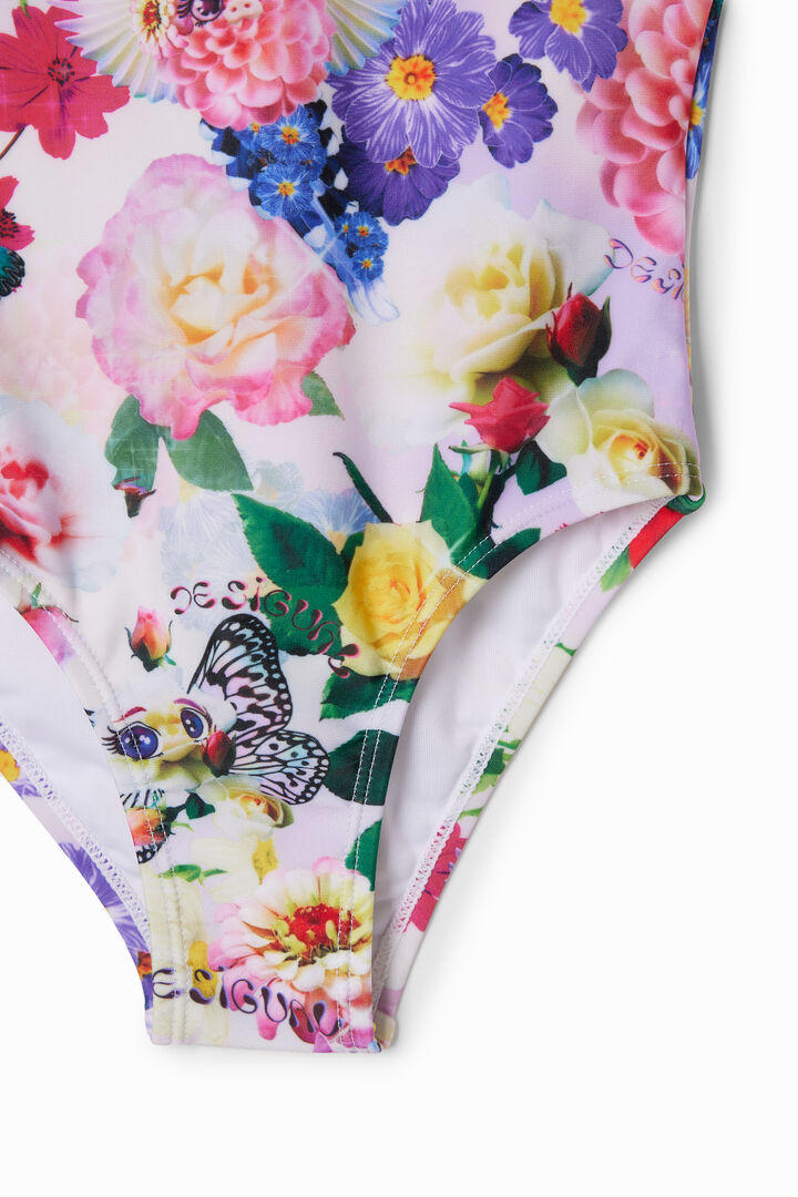 Fantasy strap swimsuit | Desigual