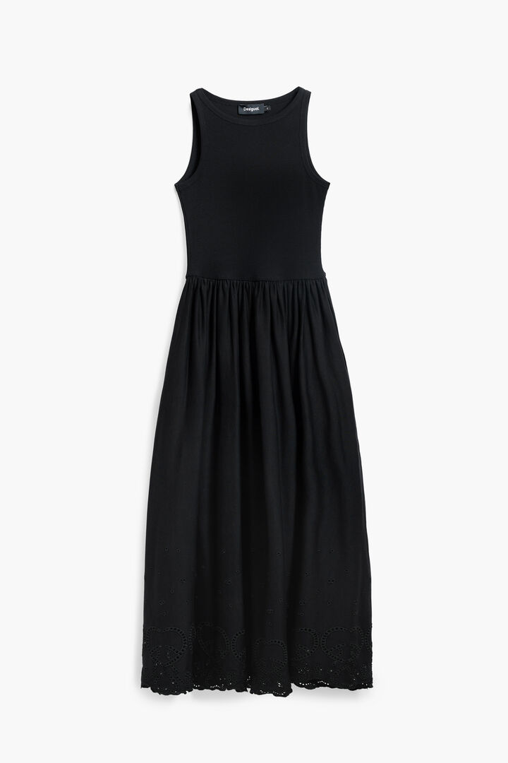 Combined midi dress | Desigual