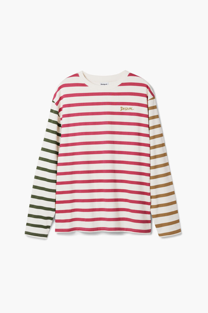 Multicolor striped T-shirt | Desigual