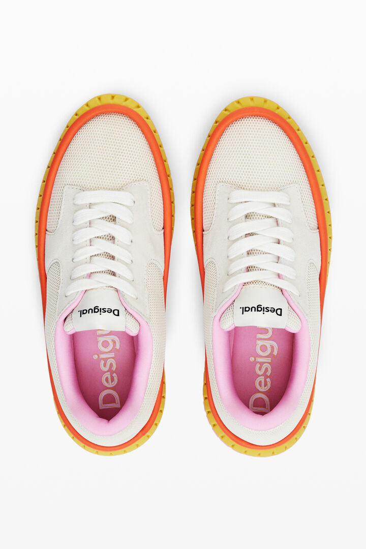 Multicolor sole sneaker | Desigual