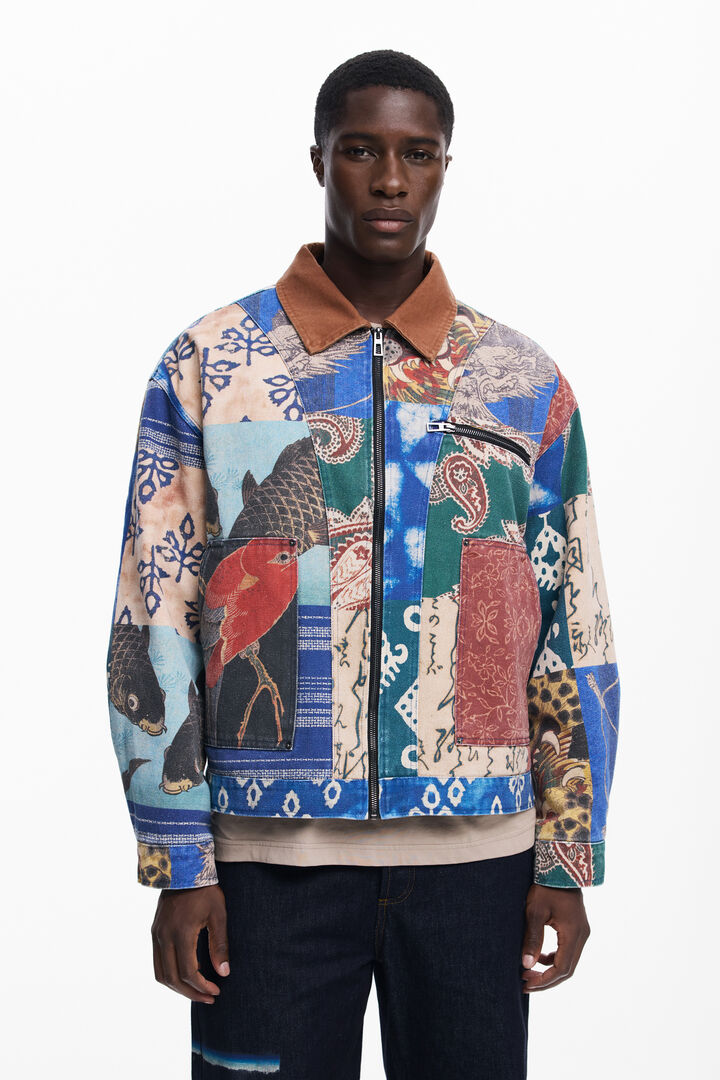 Chaqueta patchwork