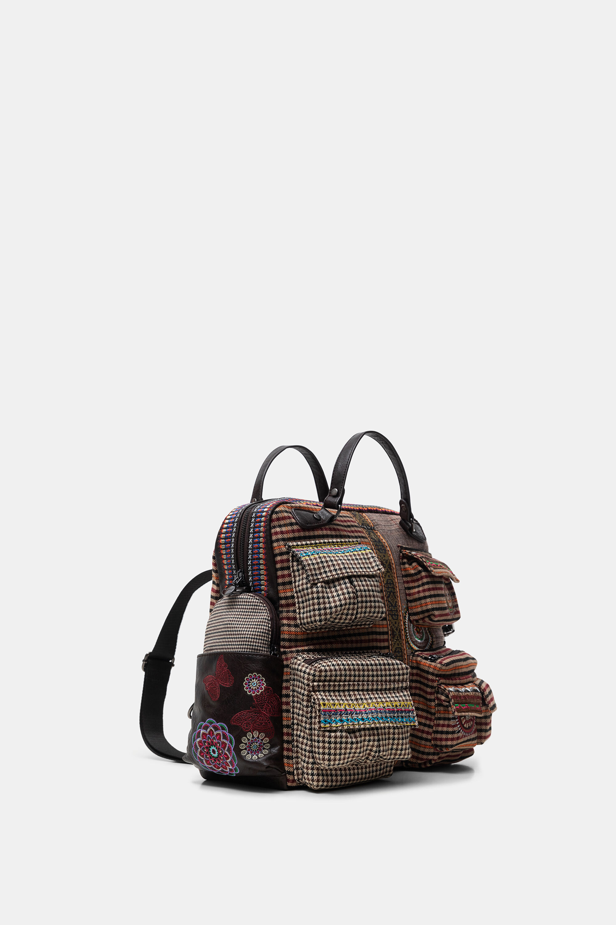Mochila multibolsillos patch