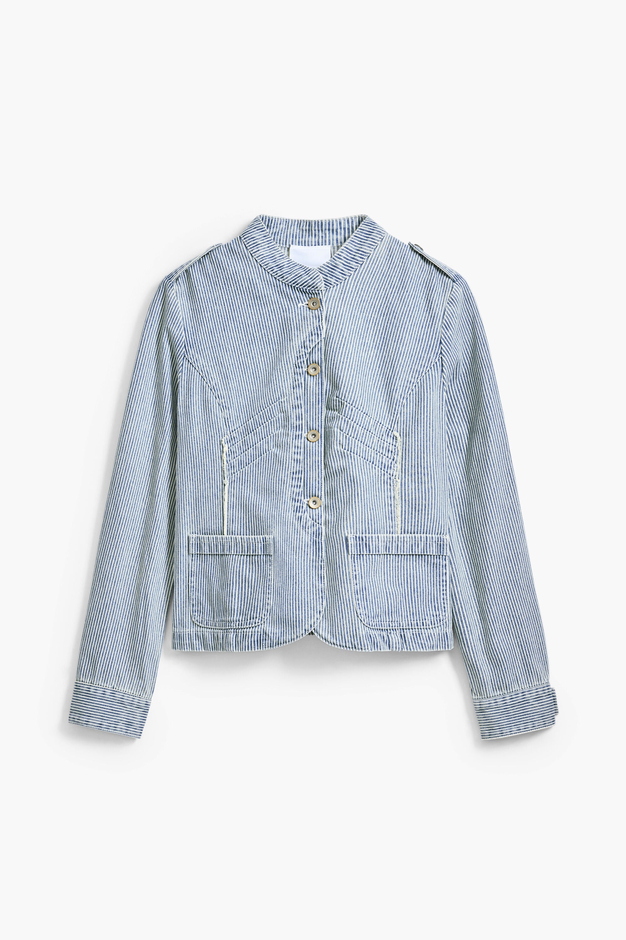 Chaqueta Trucker rayas