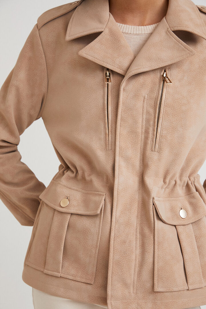 Chaqueta recta bolsillos | Desigual