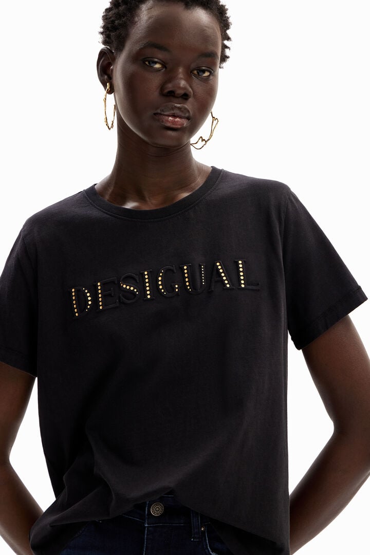 Camiseta logo brillo | Desigual