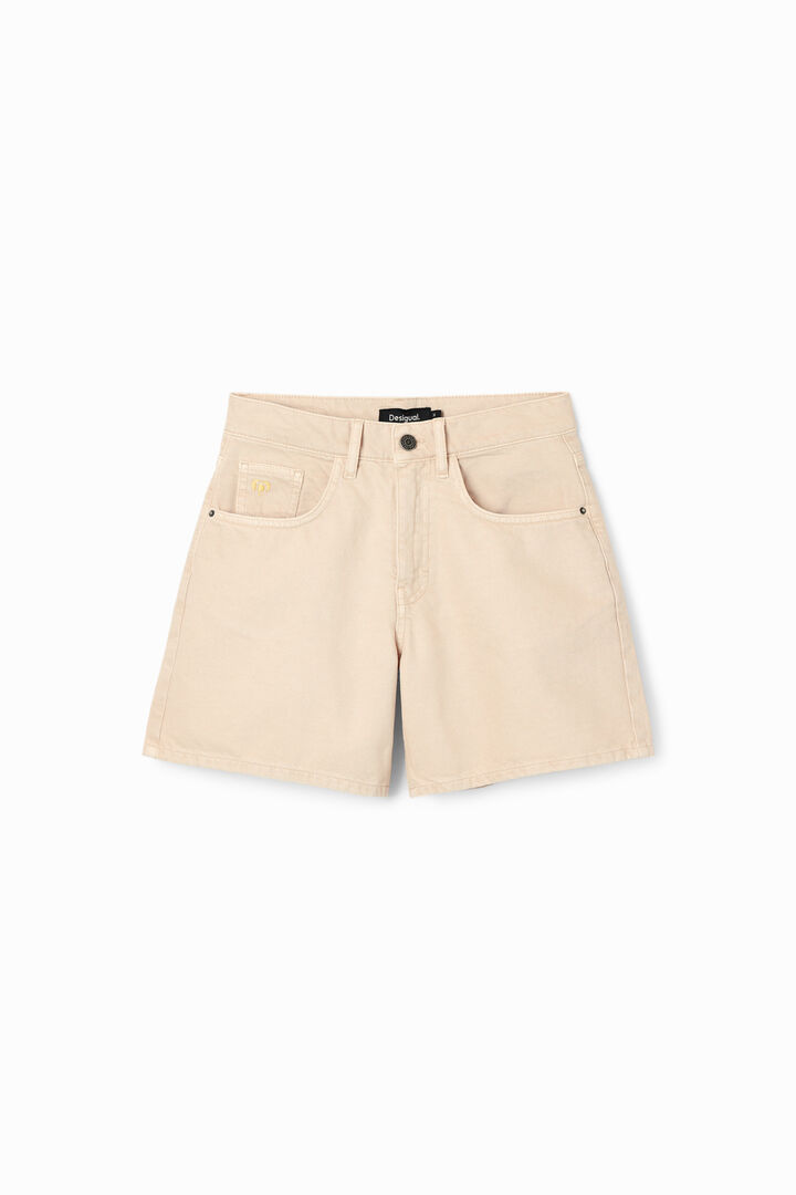 Plain denim shorts | Desigual