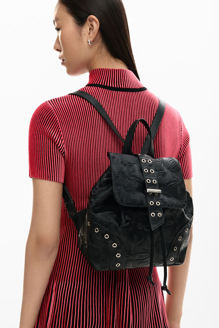 Small perforated backpack | Desigual