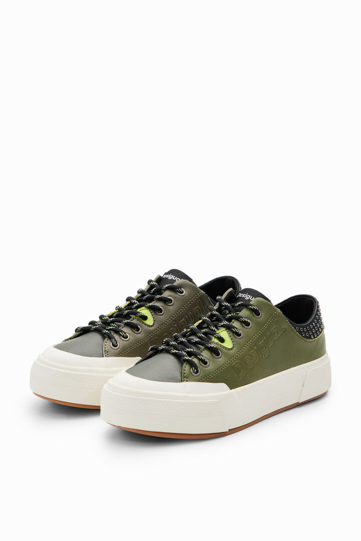 Floral platform sneakers | Desigual