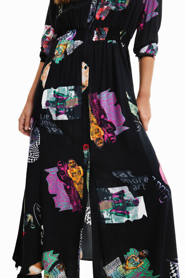 Robe chemise midi | Desigual