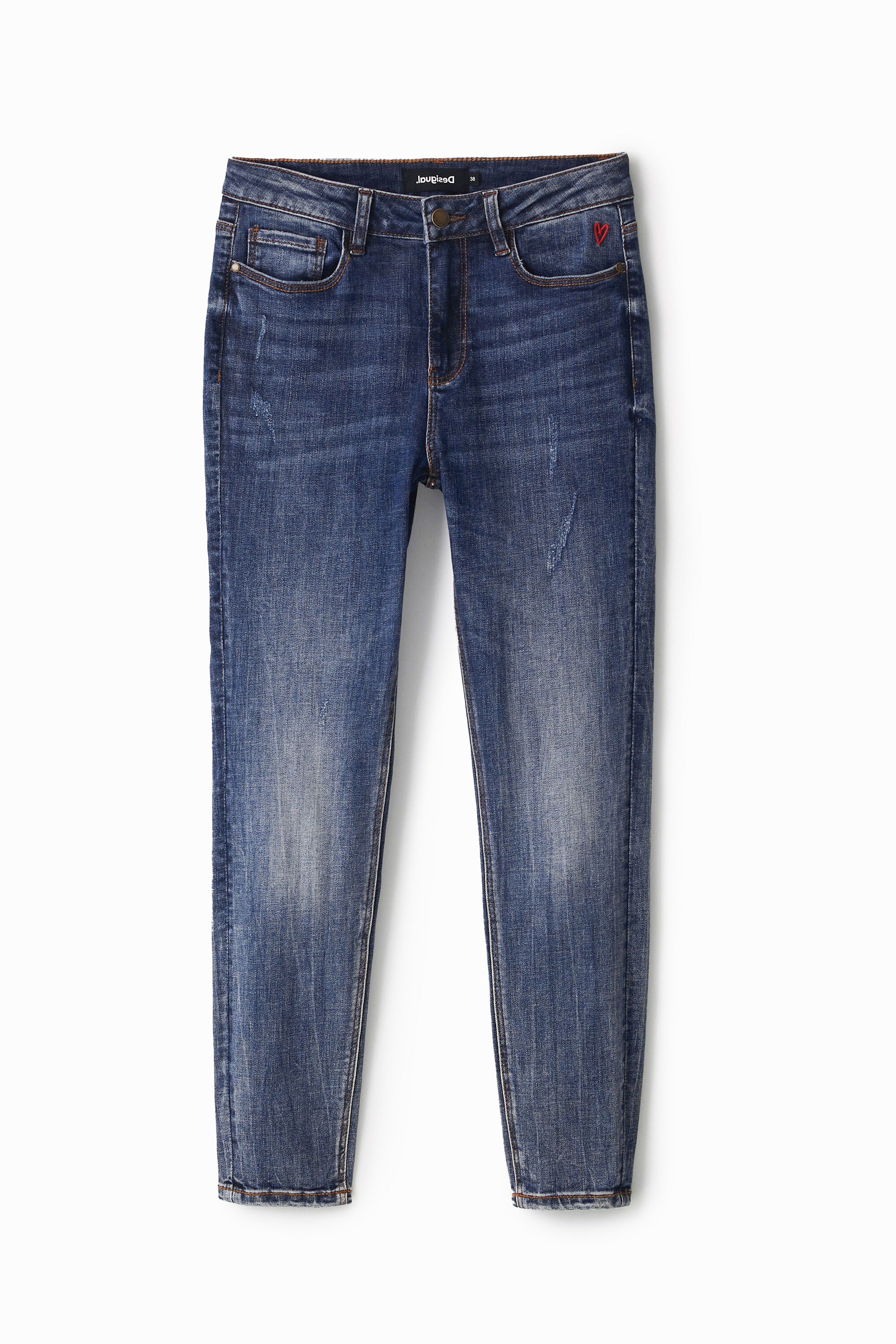 Skinny ankle jeans | Desigual.com