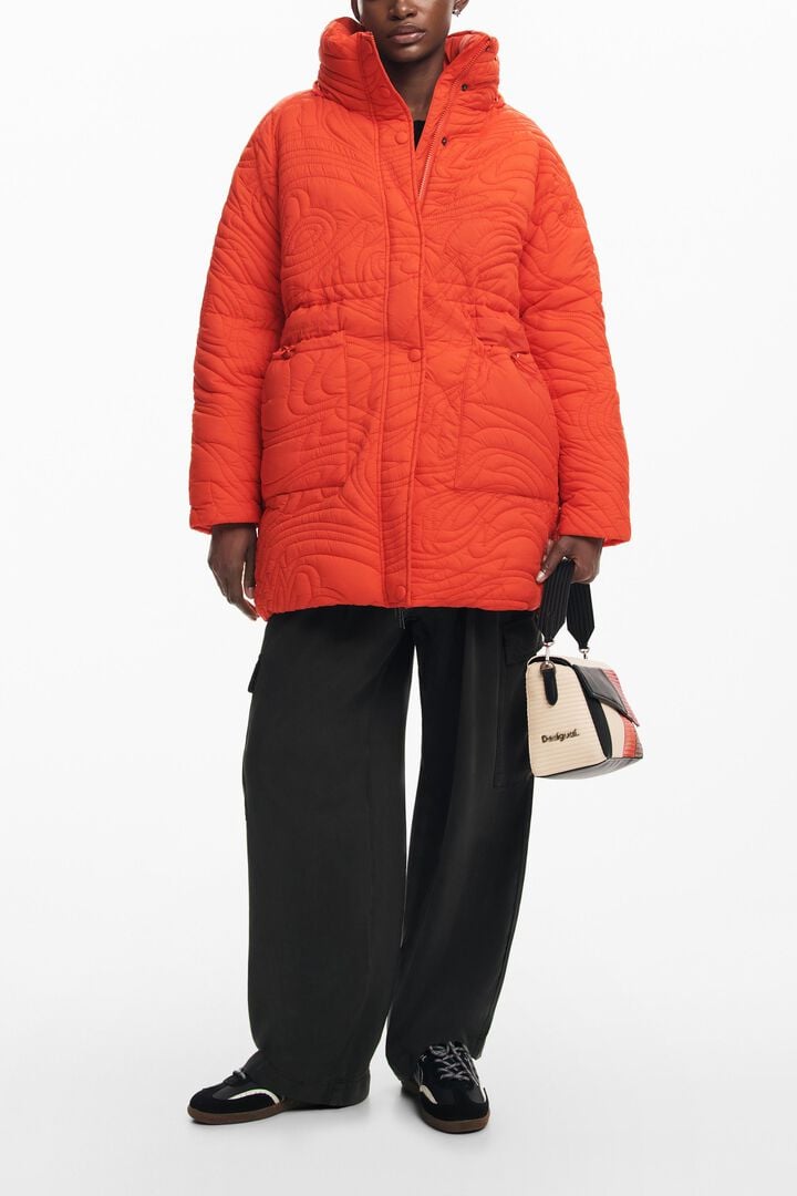 Abric encoixinat textura | Desigual