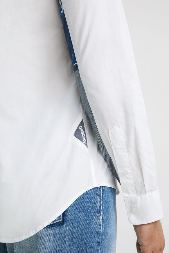 Camicia maniche patch stampa | Desigual