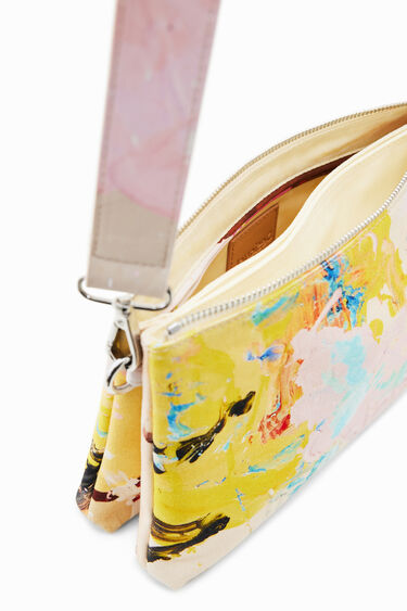 Midsize painting crossbody bag | Desigual