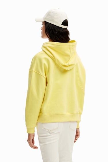 Sweatshirt capuz patchwork | Desigual