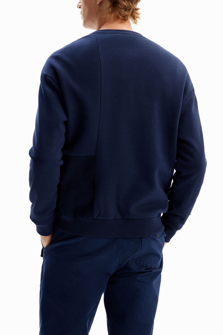 Dessuadora patch denim | Desigual