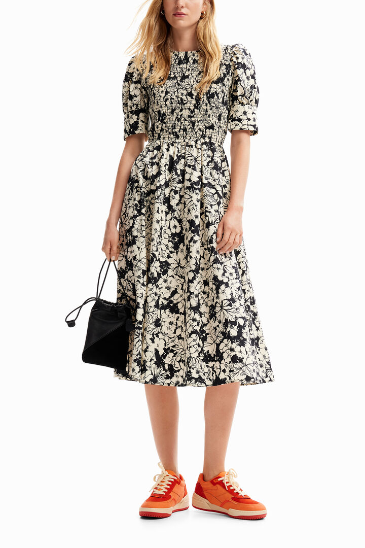 Abito midi floreale | Desigual