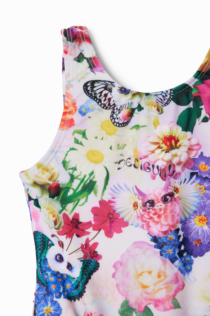 Fantasy strap swimsuit | Desigual