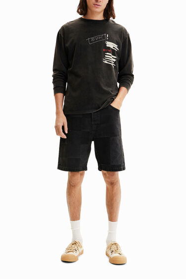 Texans curts jacquard patch | Desigual
