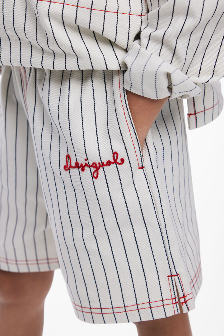 Striped shorts | Desigual