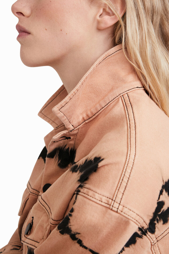 Tie-dye denim jacket | Desigual