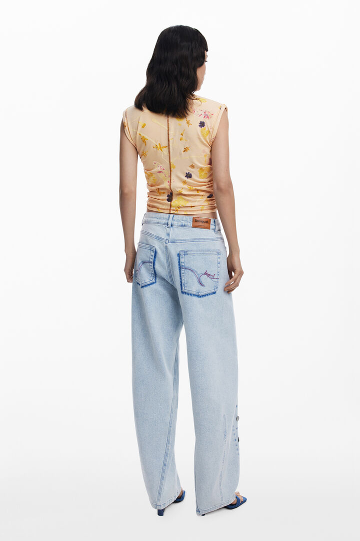 Camiseta flores | Desigual