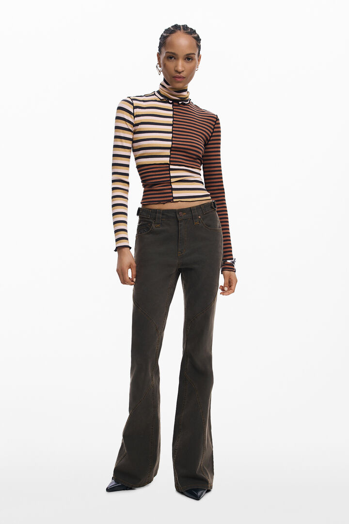 SAMARRETA DE MÀNIGA LLARGA COLL ALT | Desigual