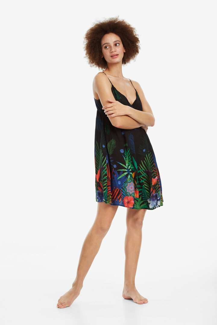 Tropical Short Dress Sia | Desigual
