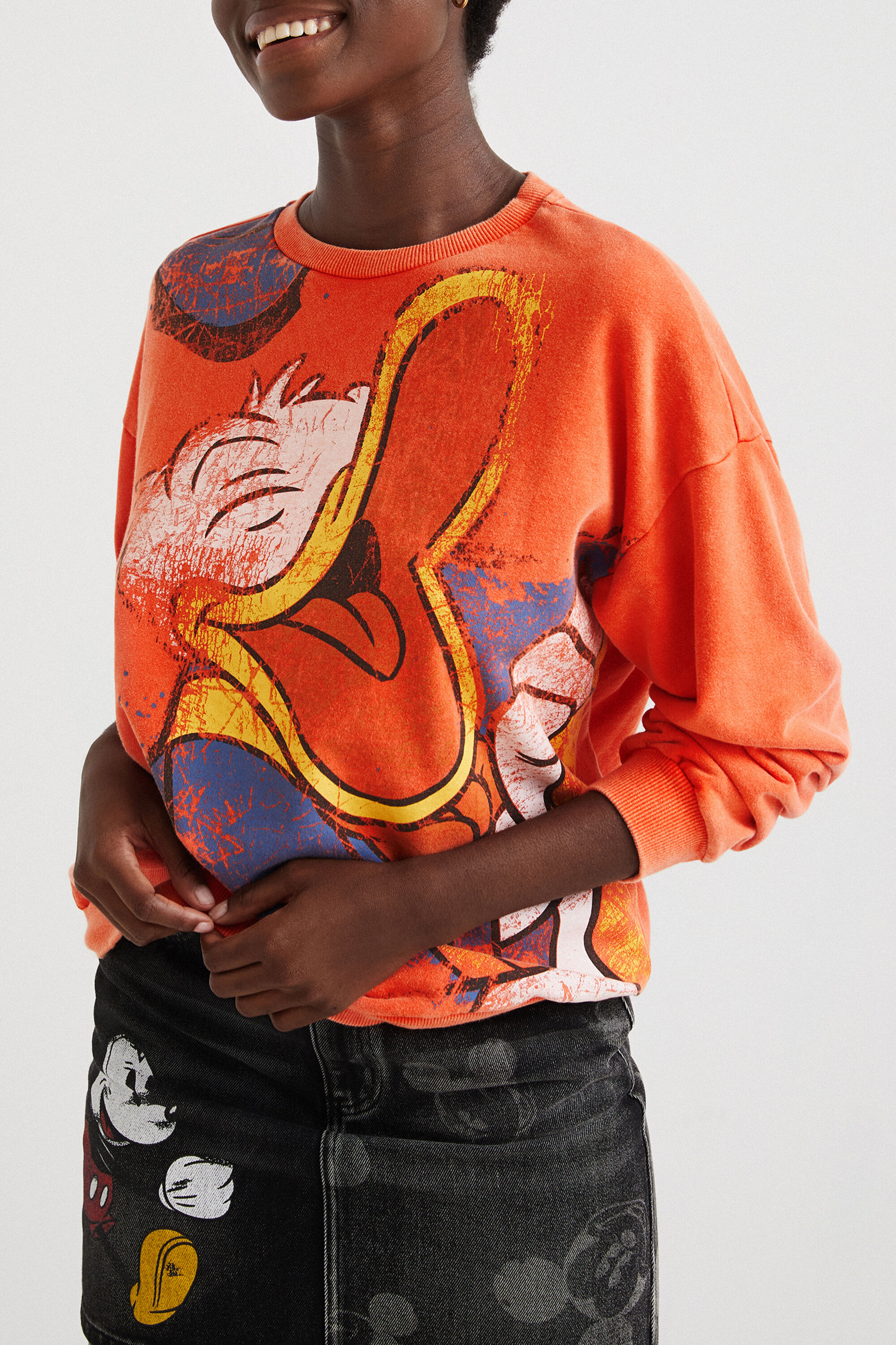 Desigual donald duck sweatshirt Sale