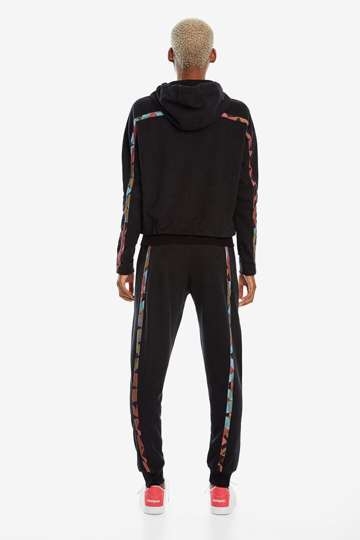 Sweatshirt with zipper and hood | Desigual