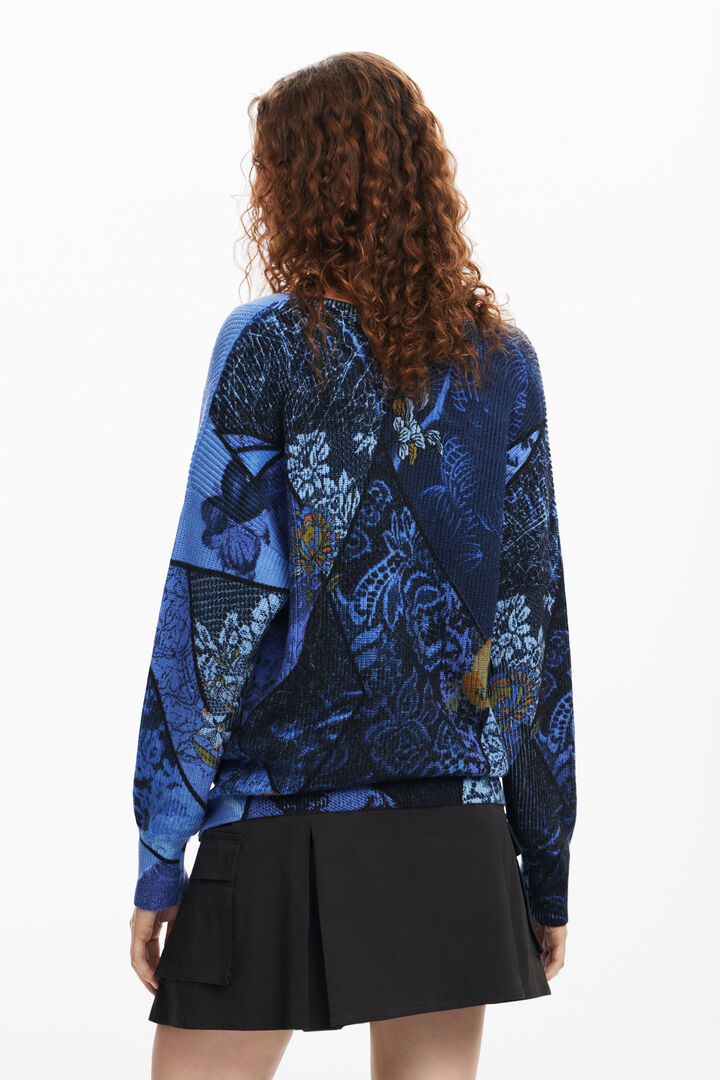 Arty print sweater | Desigual