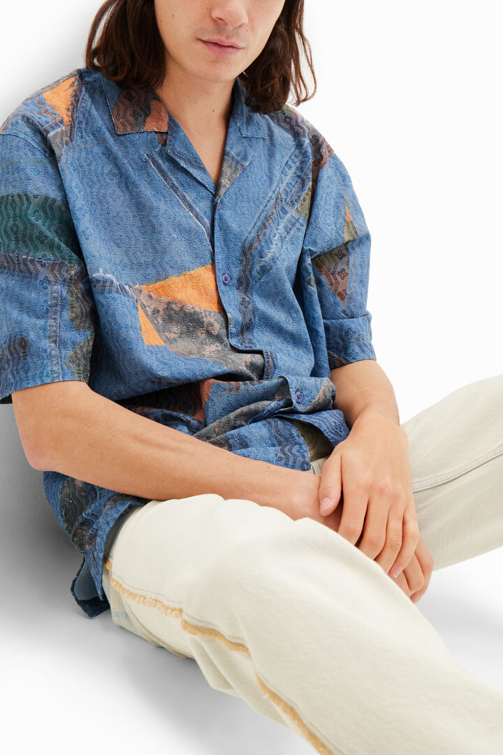 Camisa resort patch | Desigual