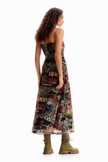 M. Christian Lacroix tapestry midi dress | Desigual