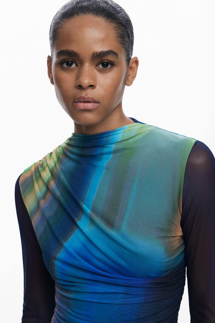 Robe en tulle dégradé | Desigual