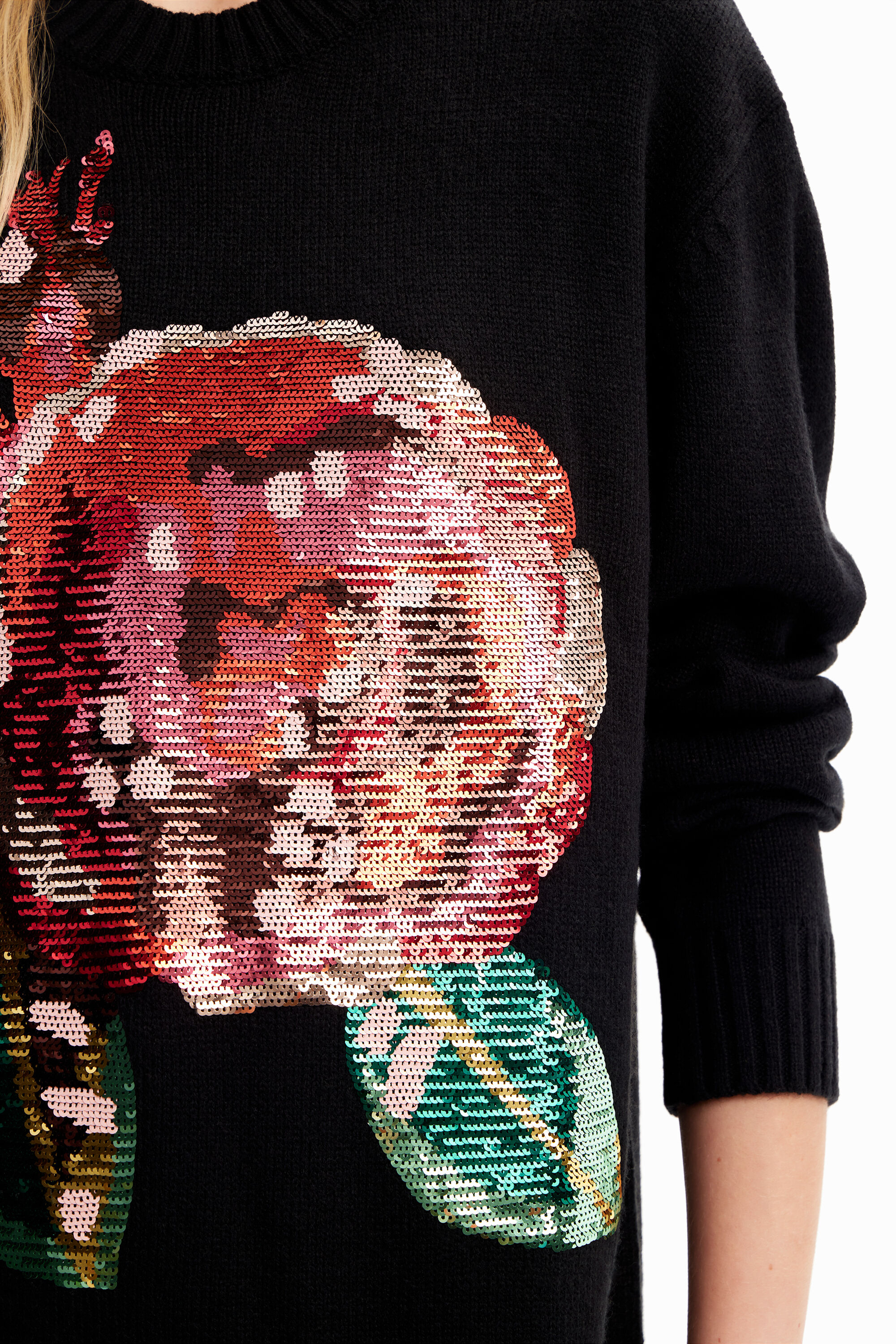 Sequin pullover sale
