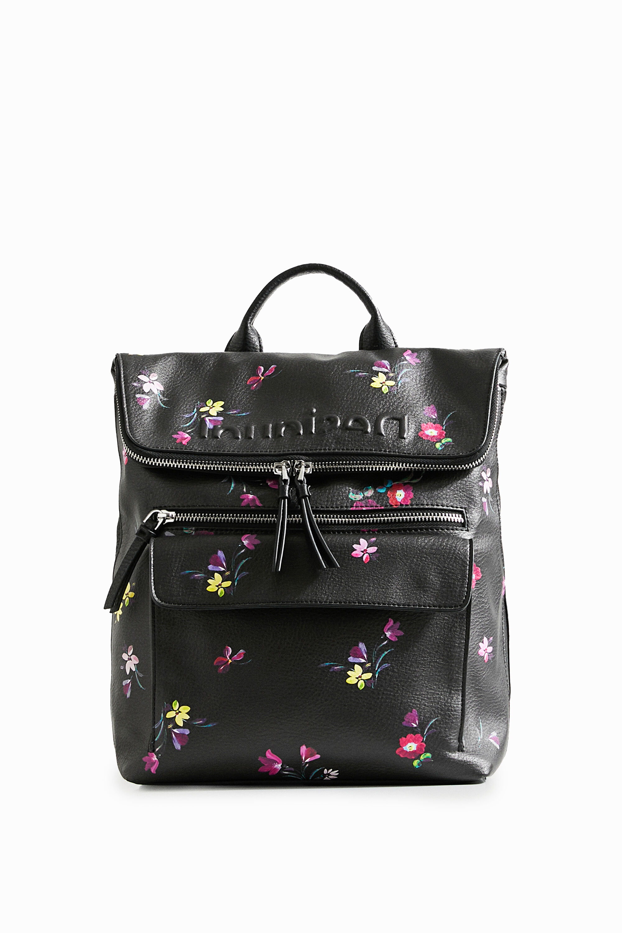 floral rucksack