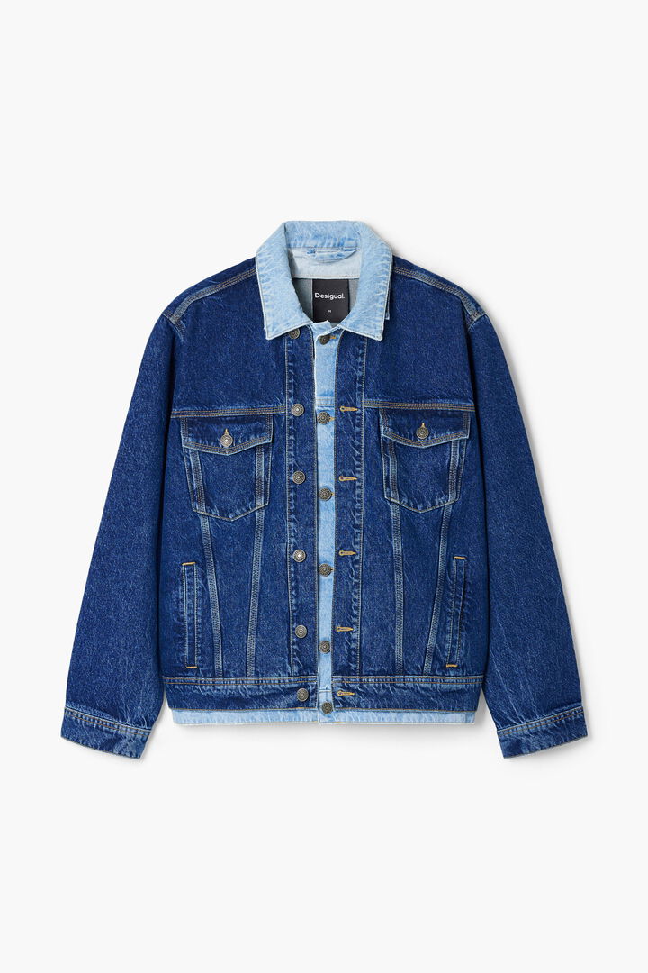 Patchwork denim jacket | Desigual