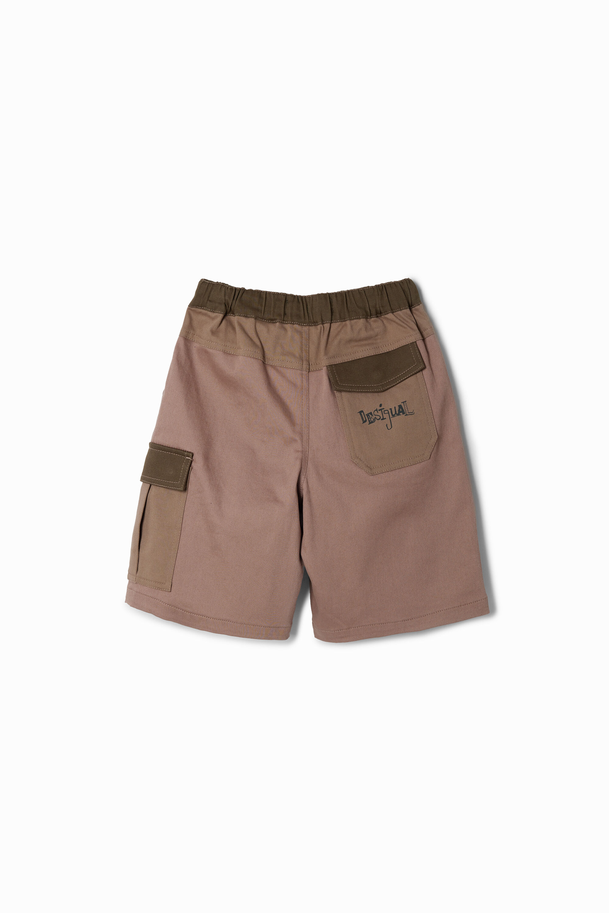 Patchwork Mickey Mouse Bermuda shorts
