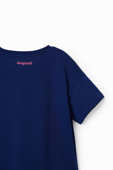Camiseta corazón lentejuelas | Desigual