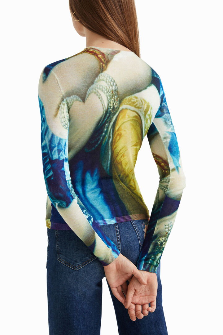 Arty long sleeve T-shirt | Desigual