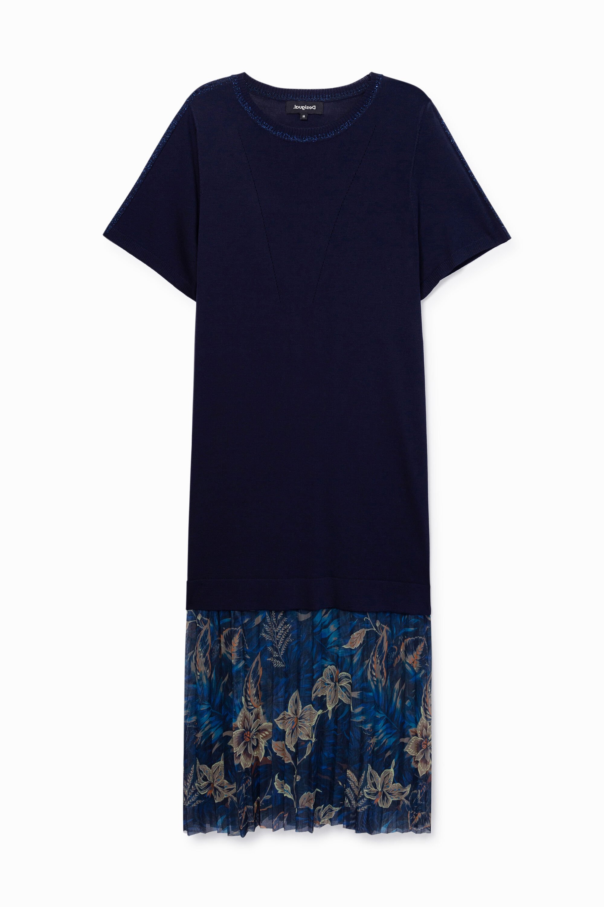 T-shirt Kleid Blumen